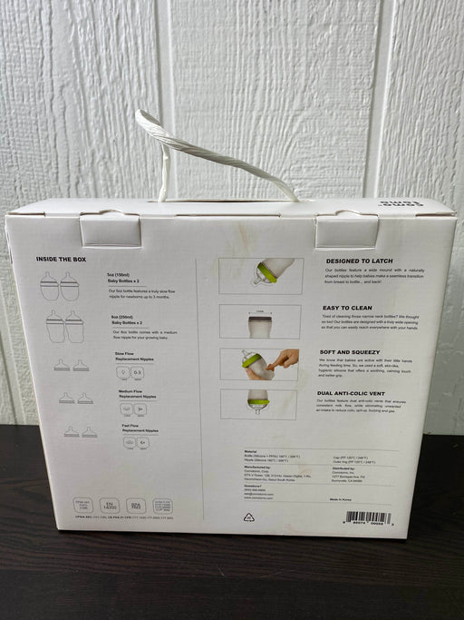 secondhand Comotomo Baby Bottle Bundle