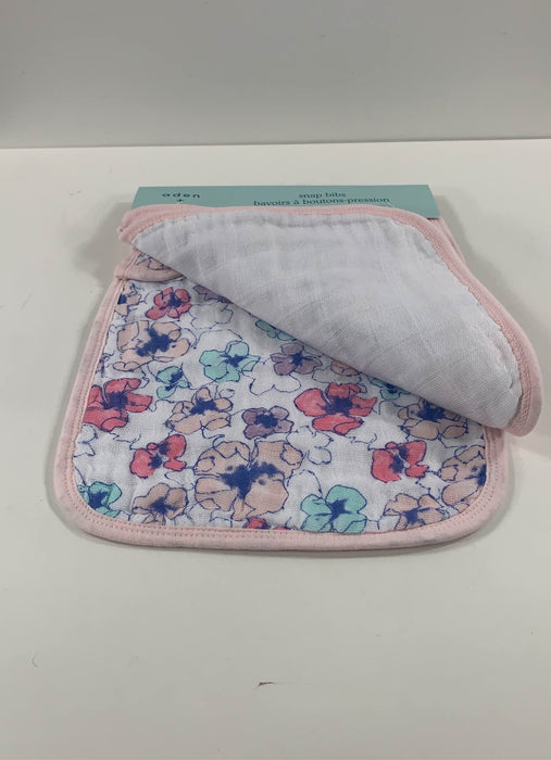 Shop Aden + Anais Muslin Snap Bibs 3 Pack, Trail Blooms at GoodBuy Gear