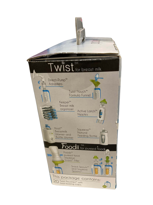 Shop Kiinde Twist Pouches, 20 Pack at GoodBuy Gear