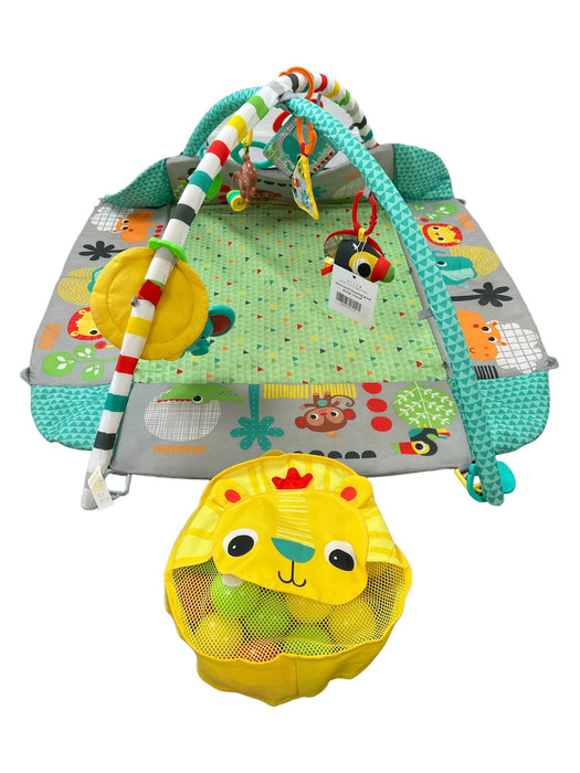 used Bright Starts 5-in-1 Your Way Ball Play Activity Gym, Green