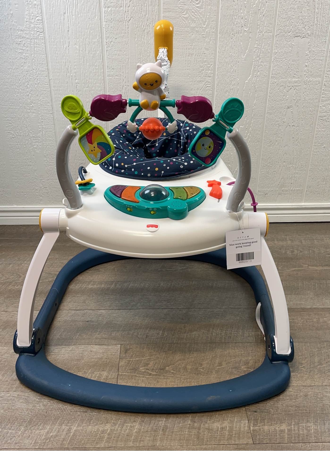 Fisher-Price Astro Kitty Spacesaver Jumperoo