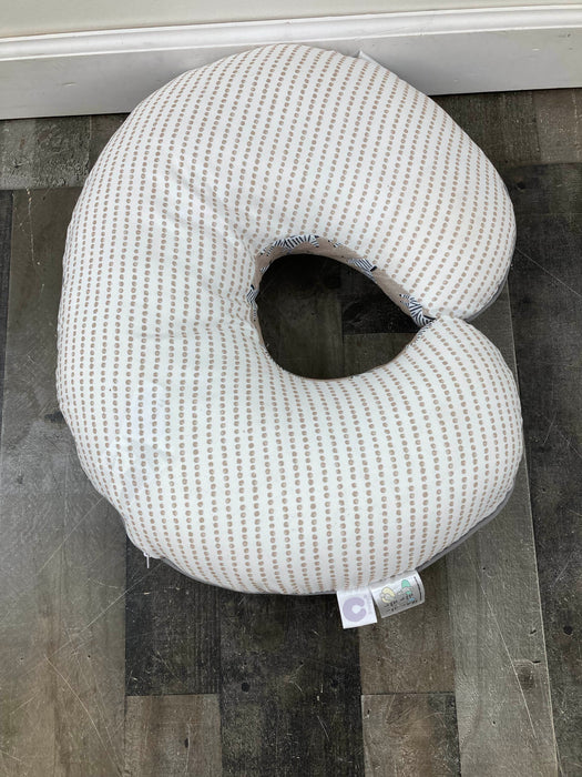 Shop Boppy Luxe Feeding and Infant Support Pillow, Sand Zebra at GoodBuy Gear