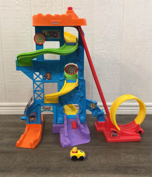 used Fisher Price Little People Loops ‘n Swoops Amusement Park