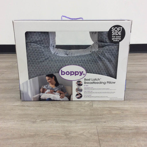 used Boppy Best Latch Breastfeeding Pillow, Penny dot