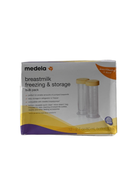 used Medela Breast Milk Collection and Storage Bottles with Solid Lids -12 Pack, 2.7 oz