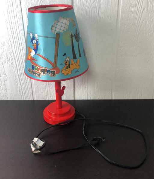 secondhand Disney Table Lamp, Mickey Mouse Clubhouse