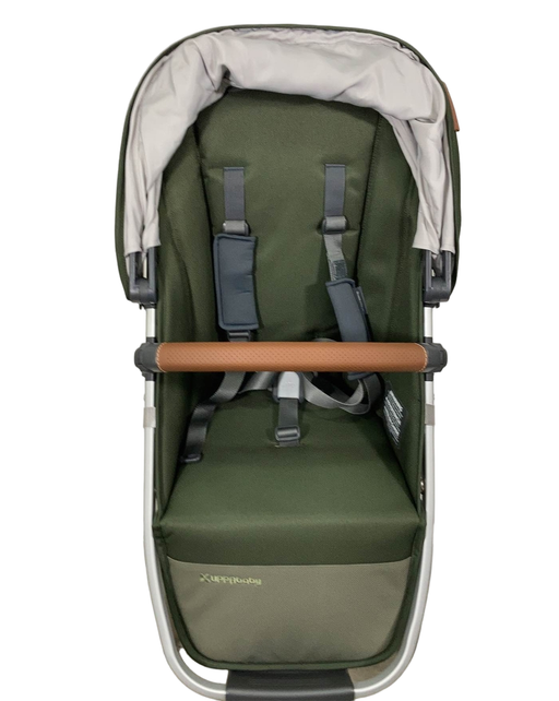 secondhand UPPAbaby VISTA RumbleSeat V2, 2015+, 2021, Hazel (Olive)