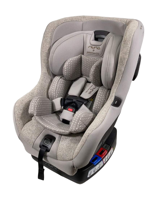 used Nuna RAVA Convertible Car Seat, Droplet Dot, 2023