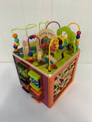 secondhand B. Toys Zany Zoo Wooden Activity Cube