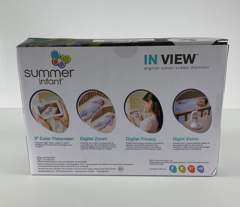 secondhand Summer Infant In View Monitor