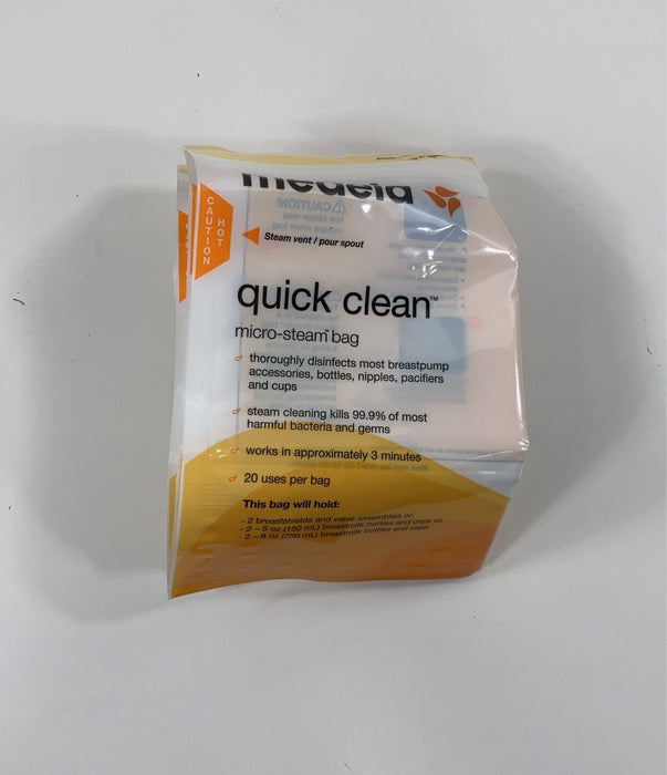 Shop Medela Quick Clean Micro Steam Bags, Box of 5 at GoodBuy Gear