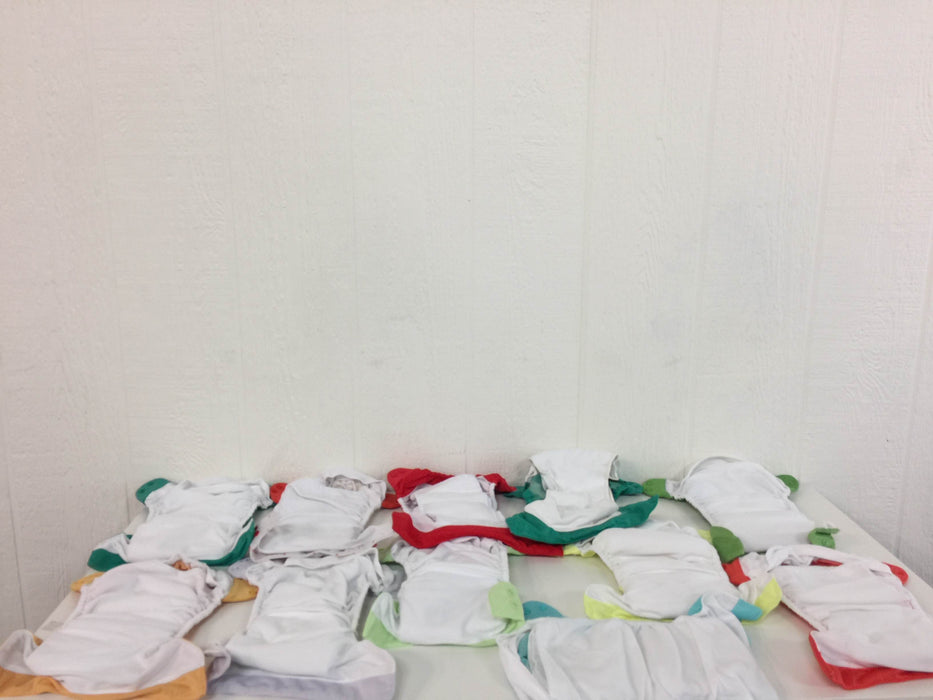 secondhand BumGenius Elemental All-In-One Cloth Diapers