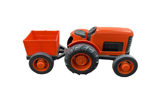 secondhand Green Toys Tractor And Trailer