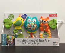 used Infantino Go gaga! Musical Travel Bar Activity Toy