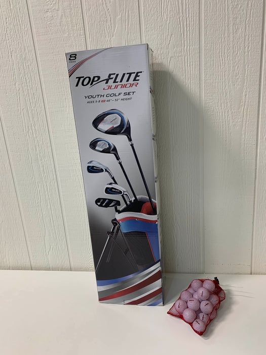 used BUNDLE Top Flite Junior Golf Set