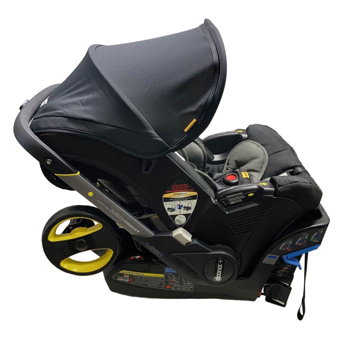 Doona Infant Car Seat & Stroller Combo, 2023, Nitro Black