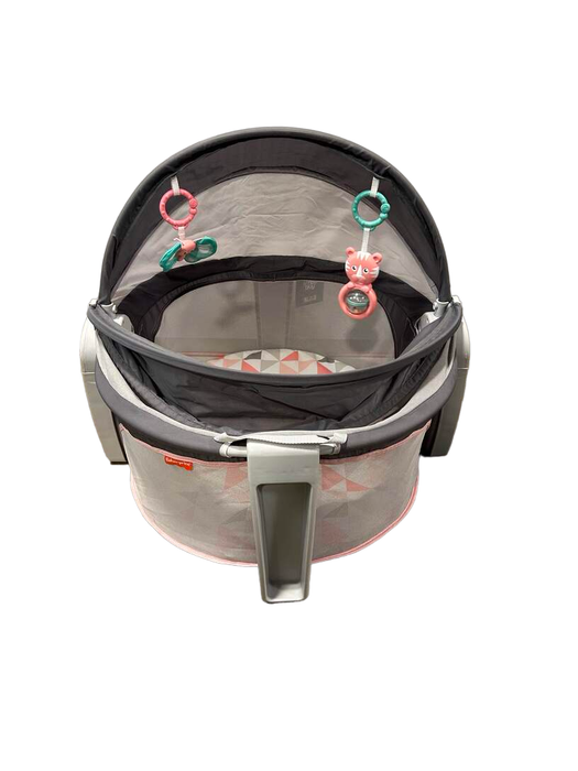 used Fisher Price On-the-Go Baby Dome, Charcoal