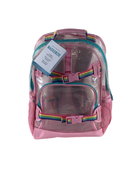 used Pottery Barn Kids Mackenzie Backpack, Clear with Pink Trim