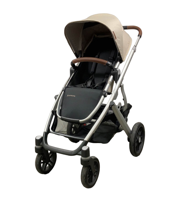 secondhand UPPAbaby VISTA V2 Stroller, 2022, Declan (Oat Melange)