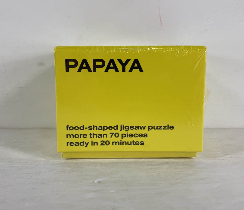 secondhand Areaware little puzzle thing, Papaya