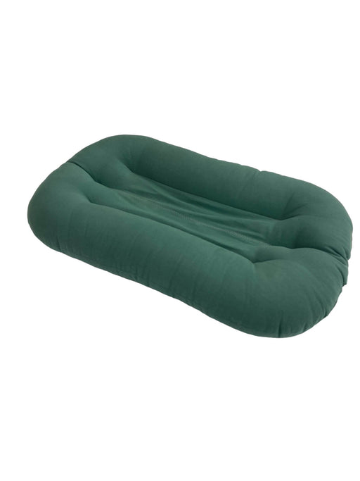 used Snuggle Me Organic Sensory Infant Lounger, Moss