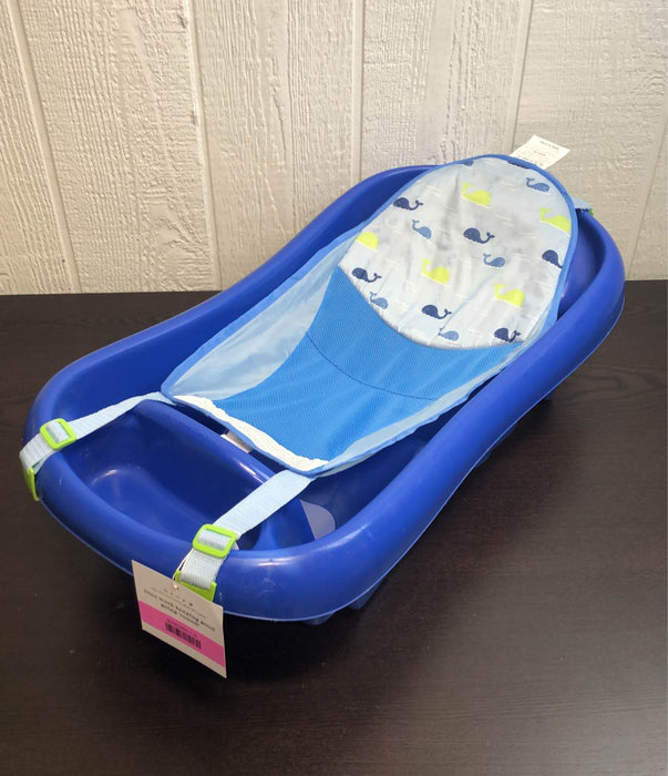 Shop TOMY Sure Comfort Deluxe Newborn To Toddler Tub, Blue at GoodBuy Gear