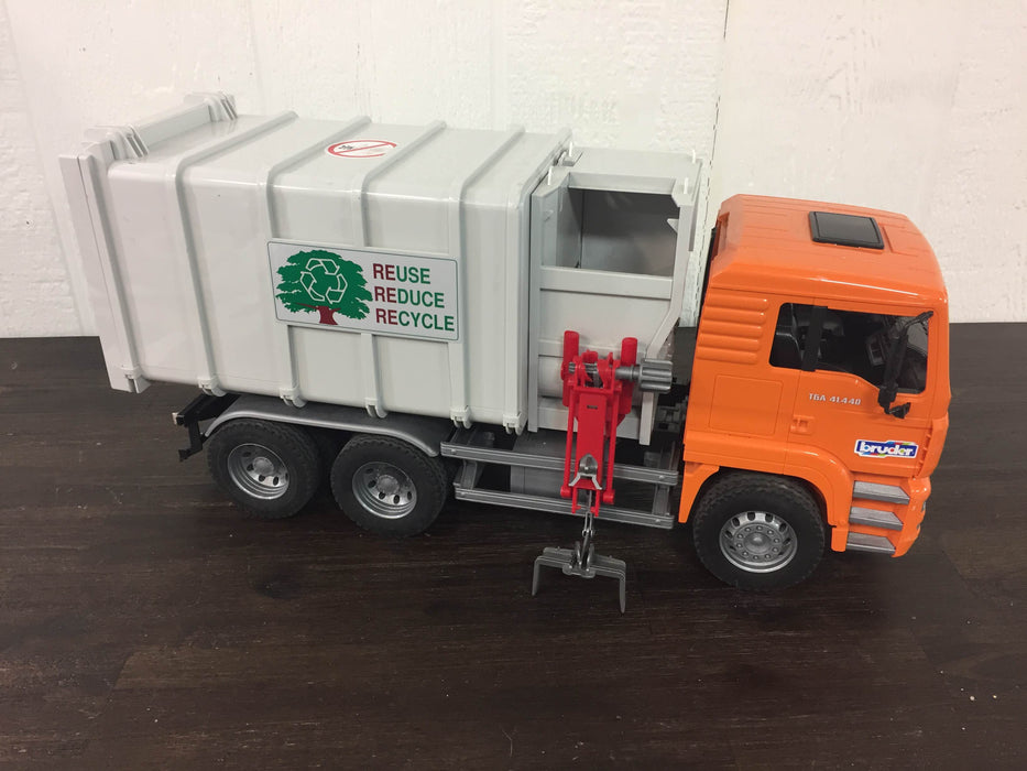 used Bruder MAN Recycling Truck