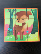 used Janod Kubkid Farm Animal Blocks