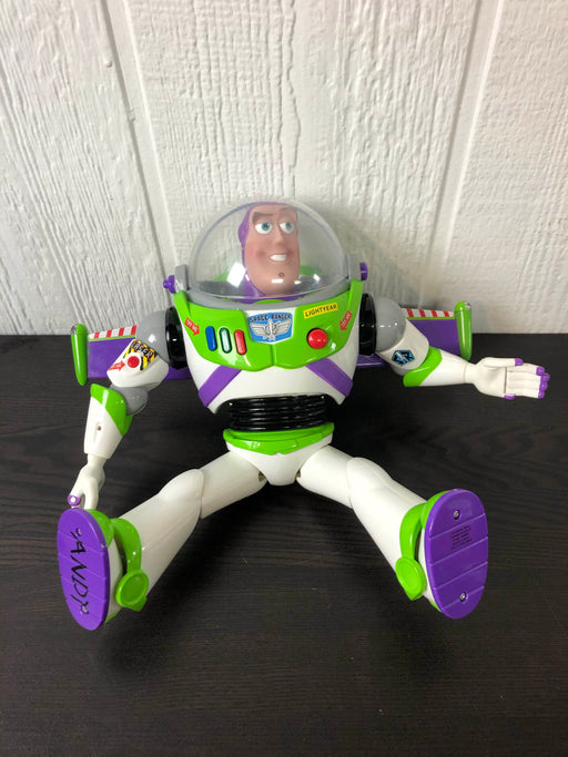 used Disney Buzz Lightyear Talking Action Figure