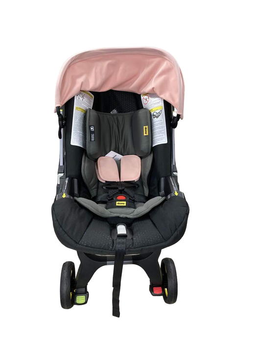 secondhand Doona Infant Car Seat & Stroller Combo, 2022, Blush Pink