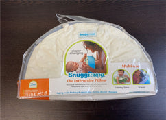 used Snuggwugg Interactive Diaper Changing, Travel Smartphone Baby Toddler Pillow