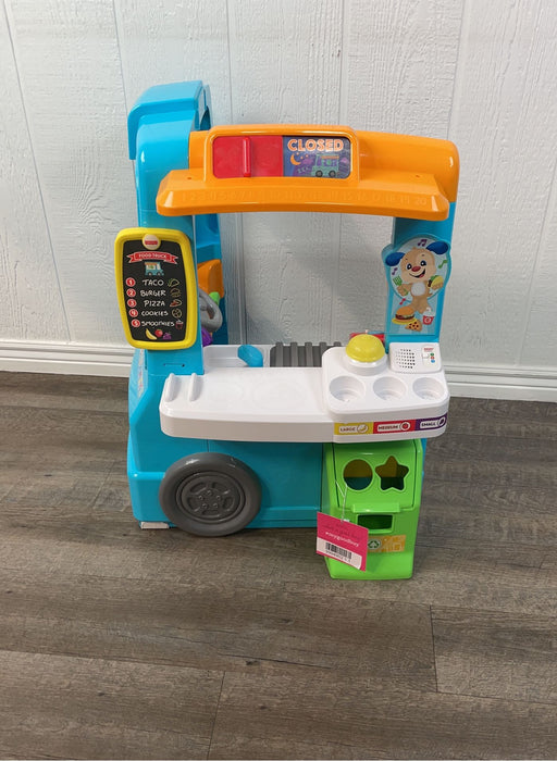 used Fisher Price Laugh And Learn Servin’ Up Fun Food Truck