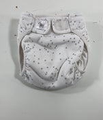 used Smart Nappy NextGen Hybrid Cloth Diaper Cover, Size 2 8-15lbs Grey Confetti