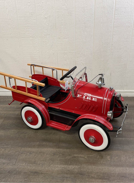 used Golden Wheel Die Casting Factory Ltd. City Fire Department Pedal Truck