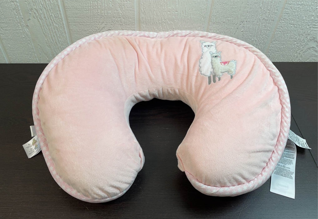 Shop Boppy Luxe Feeding and Infant Support Pillow, Pink Llamas at GoodBuy Gear