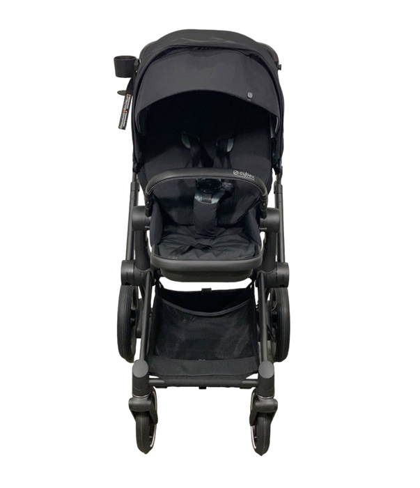 Cybex E-PRIAM Electric Stroller, Matt Black, Deep Black, 2021