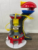 secondhand Paw Patrol Mighty Pups Super PAWs Lookout Tower Playset