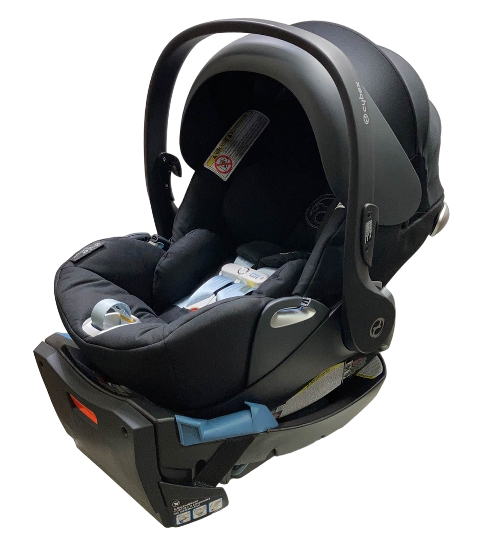 Cybex Cloud Q Infant Car Seat with SensorSafe, Stardust Black, 2022