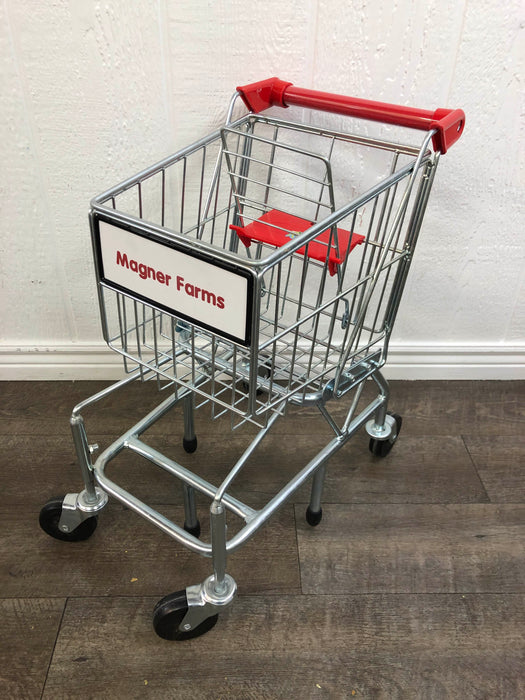 used Melissa & Doug Toy Shopping Cart