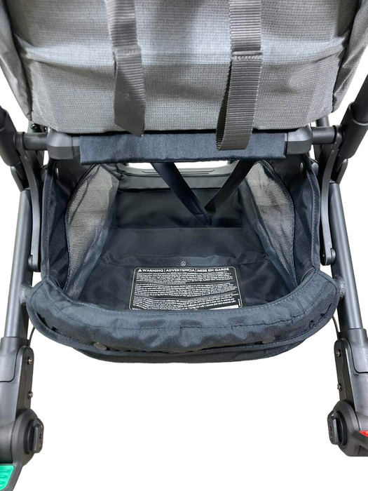 UPPAbaby MINU V2 Stroller, 2023, Greyson (Charcoal Melange)