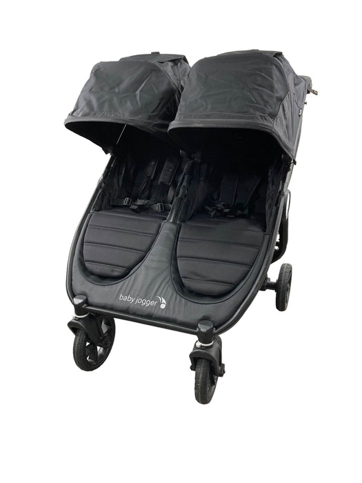 used Baby Jogger City Mini GT2 Double Stroller, 2021, Jet