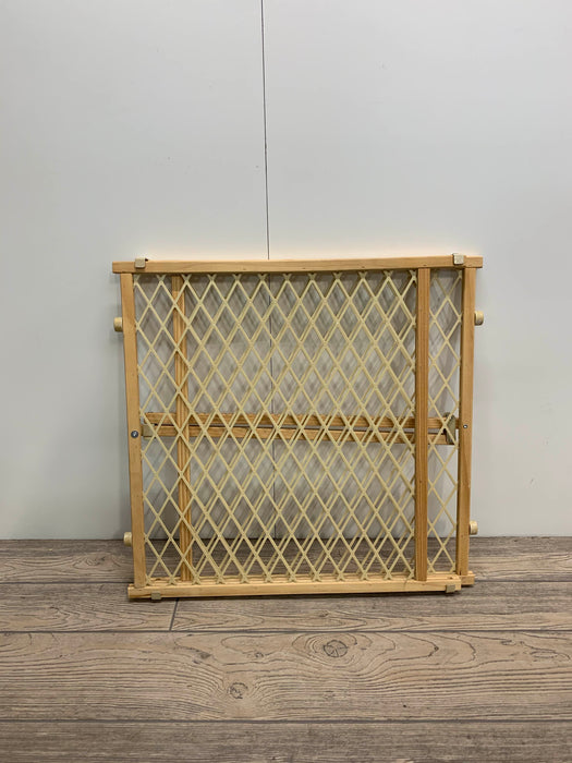 used Evenflo Position And Lock Tall Pressure Mount Wood Gate