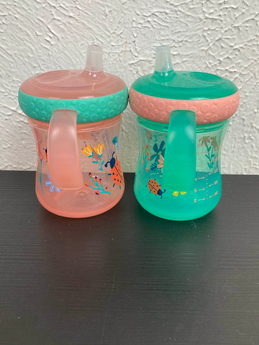 used The First Years 2pk Soft Spout Trainer Cup 7oz