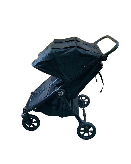 secondhand Baby Jogger City Mini GT2 Double Stroller, Jet, 2022