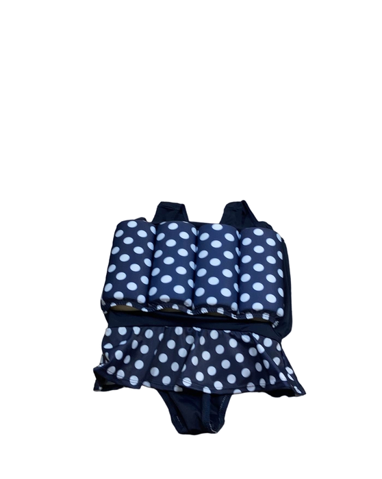 Shop Konfidence Floatsuit, 1-2yrs/X-Small, Blue Polka Polka Dot at GoodBuy Gear