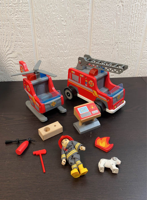 secondhand Hape Fire Station