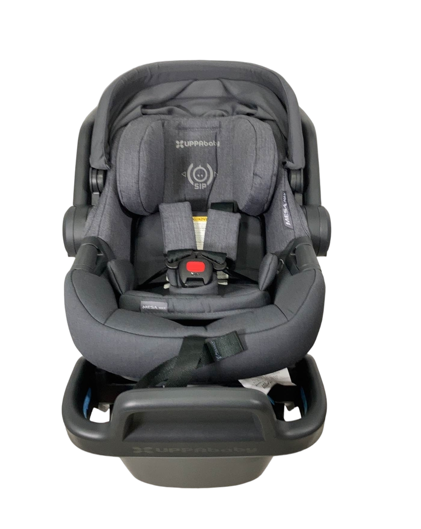 UPPAbaby MESA MAX Infant Car Seat and Base, 2022, PureTech Greyson