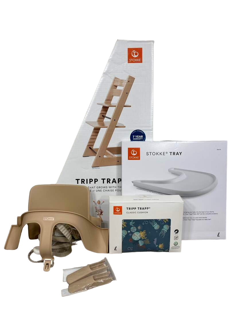 Stokke Tripp Trapp Complete High Chair, Natural, Into The Deep, 1