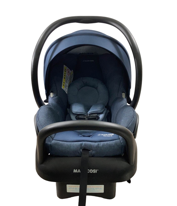 secondhand Maxi-Cosi Mico Max 30 Infant Car Seat, 2019, Nomad Blue