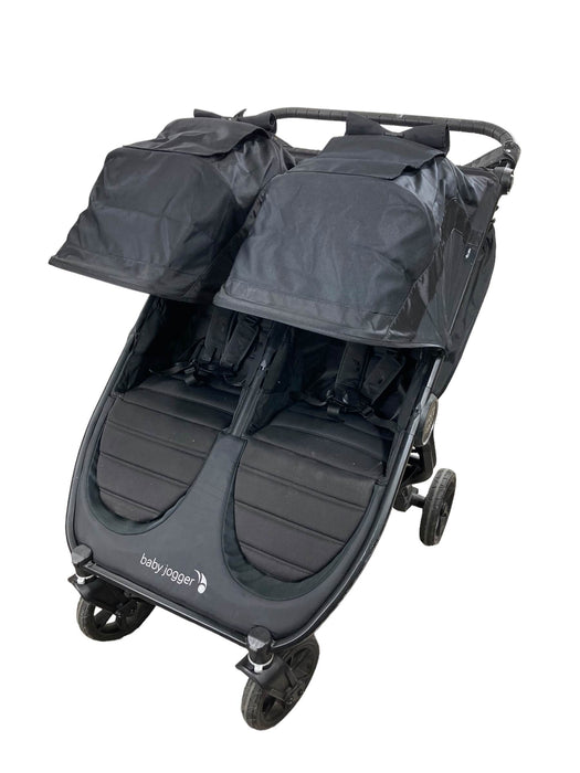 used Baby Jogger City Mini 2 Double Stroller, 2020, Jet